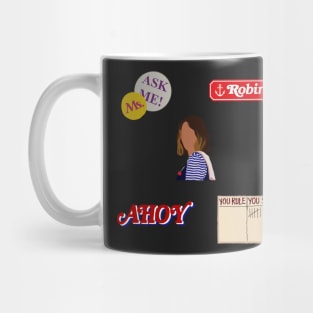 Ahoy sticker set Mug